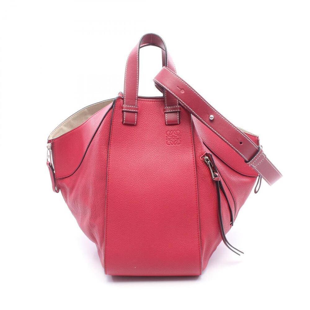 Loewe Hammock Top Handle Bag Leather Pink